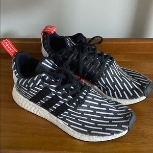 Adidas Black and White Sneakers